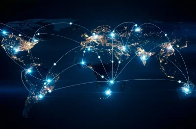 global-business-concept-connections-information-transfer-world-3d-illustration